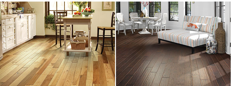 Shaw hardwood flooring kitchen sun room